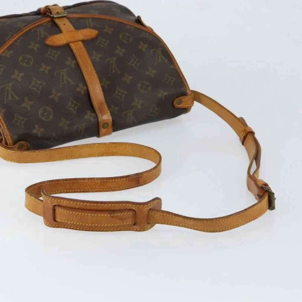 LOUIS VUITTON Monogram Saumur 30 Shoulder Bag M42256 LV Auth ka110 - Picture 8 of 16